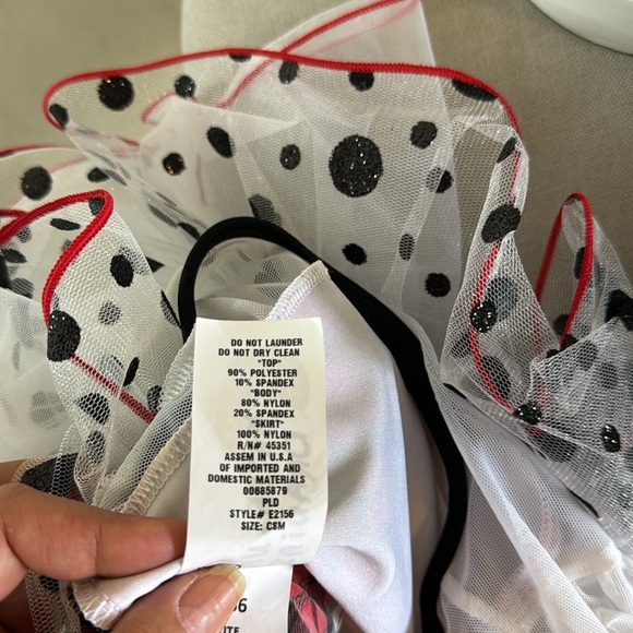 DÁLMATIAN PRINT DANCE COSTUME - Picture 6 of 8